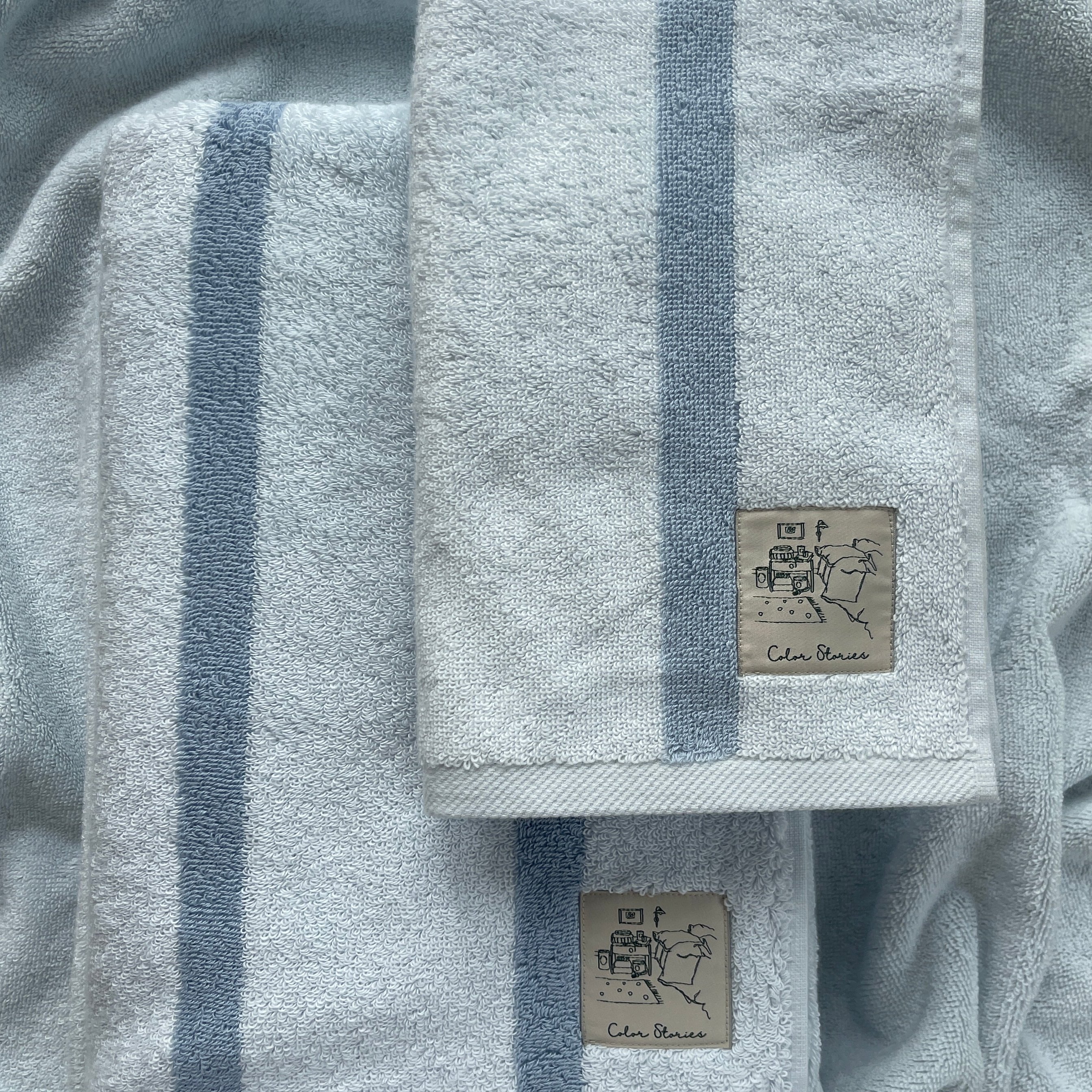 Towel in Stripe - 50x80 cm