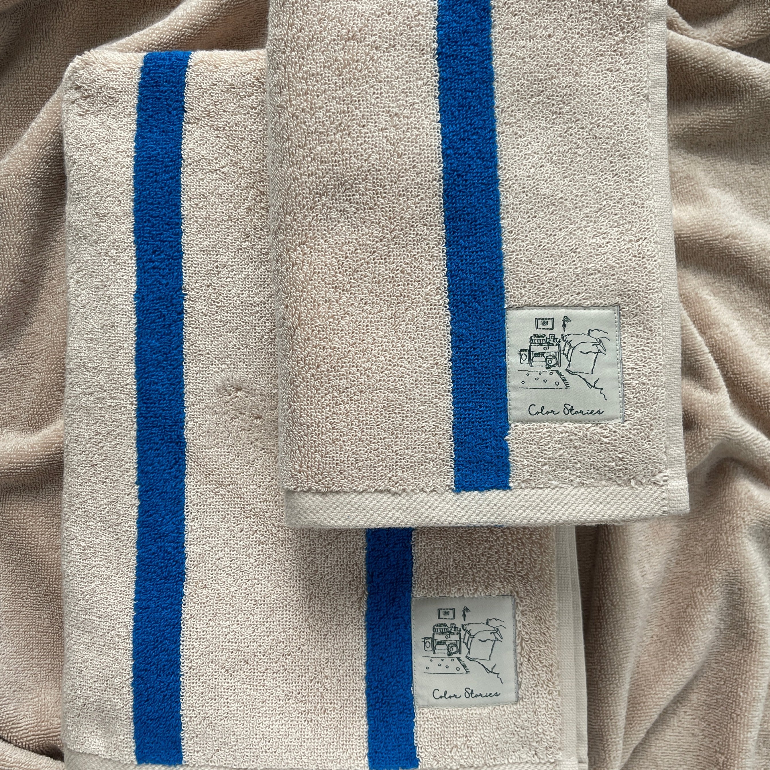 Towel in Stripe - 50x80 cm